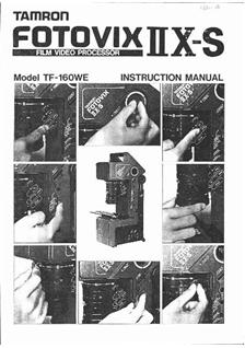 Tamron Fotovix 2 X-S manual. Camera Instructions.